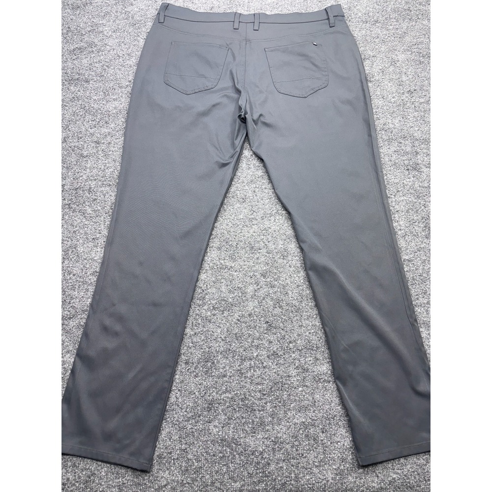 TravisMathew Mens 40x32 Dark Gray Open to Close Performance Stretch Golf Pants - Picture 7 of 7